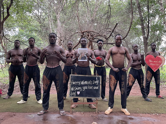 Afrikanisches Löwenteam